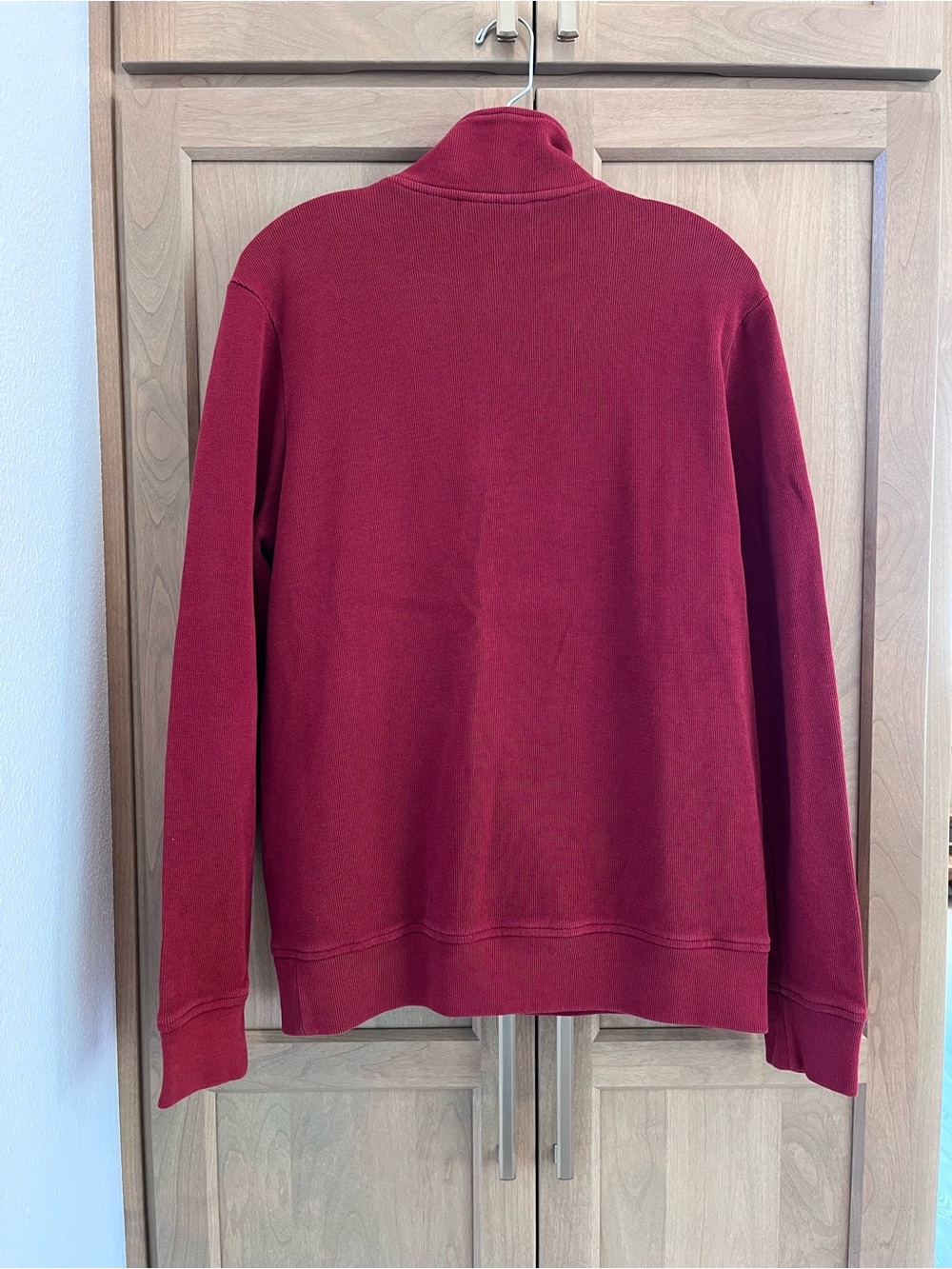 Lacoste 1/4 Zip • Red - Picture 6 of 7